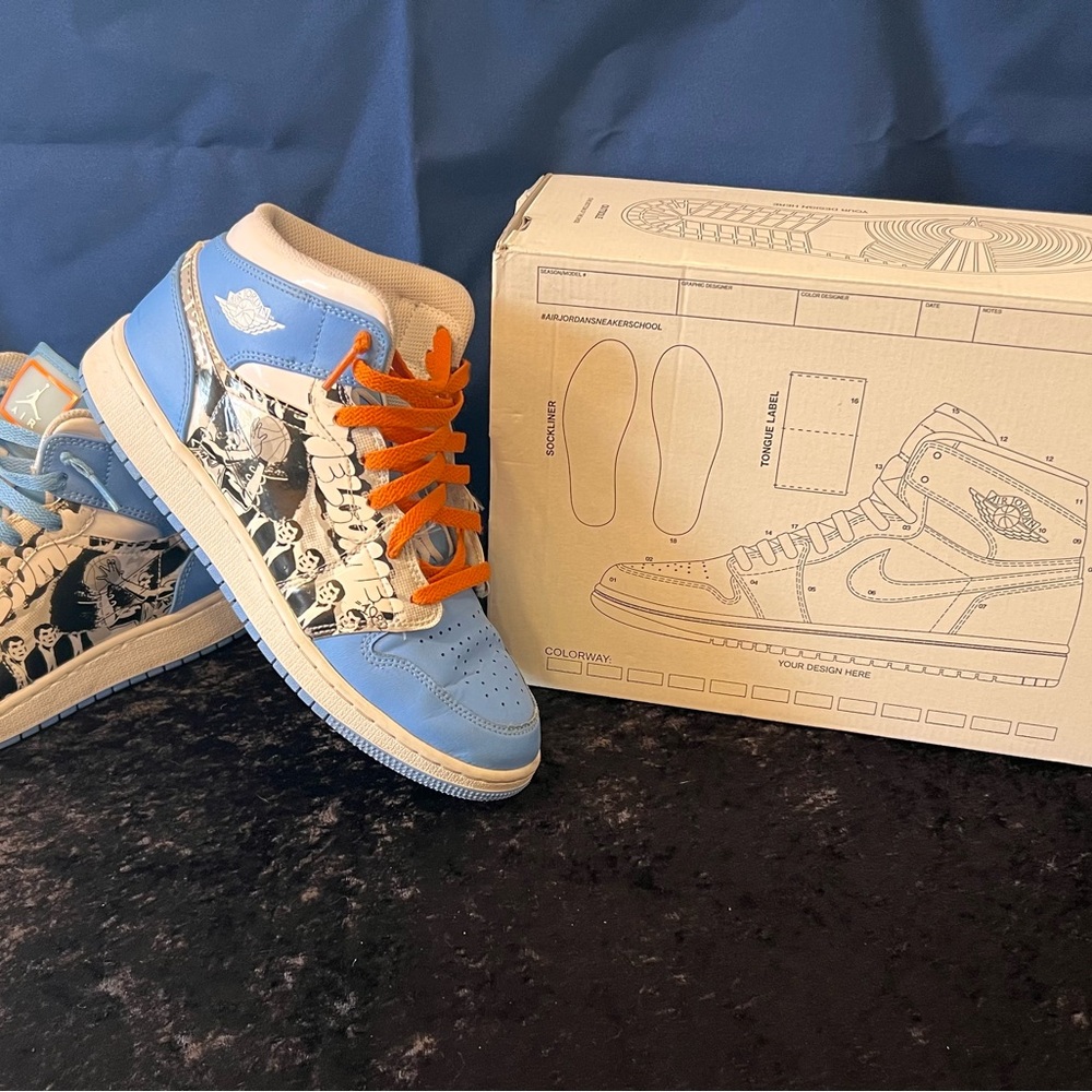 Nike Air Jordan 1 Mid GS ‘Game Winner’ Youth Size 7